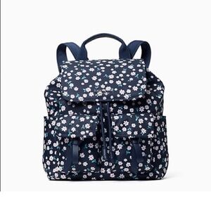 Kate Spade navy Floral Patterned Bag